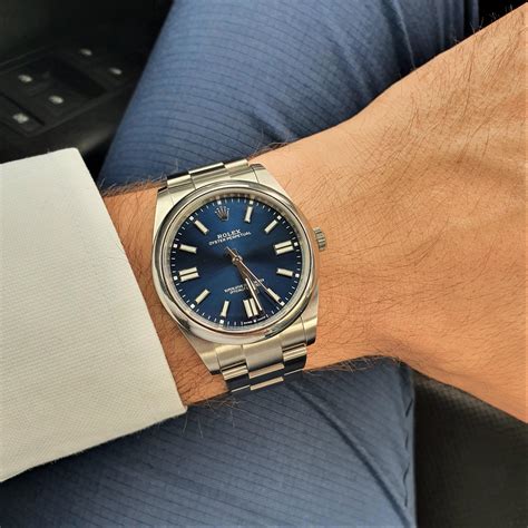 rolex oyster perpetual 41 blue price|Rolex Oyster Perpetual price guide.